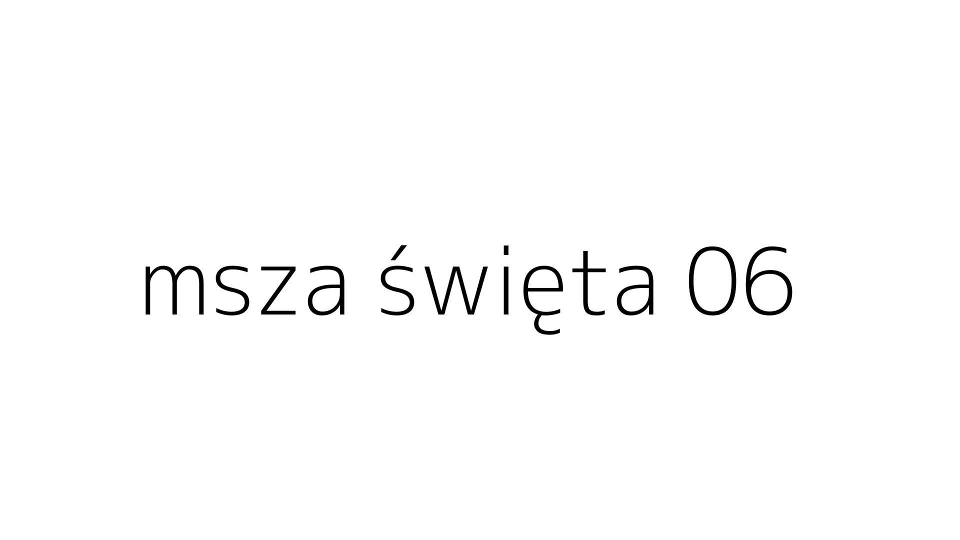 msza święta 06